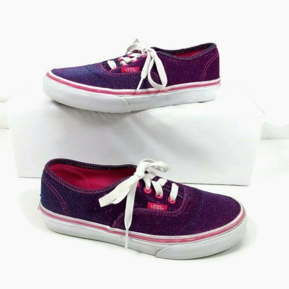 Vans Authentic Color Shift Shoes Kids 3.5 Purple - Picture 2 of 15